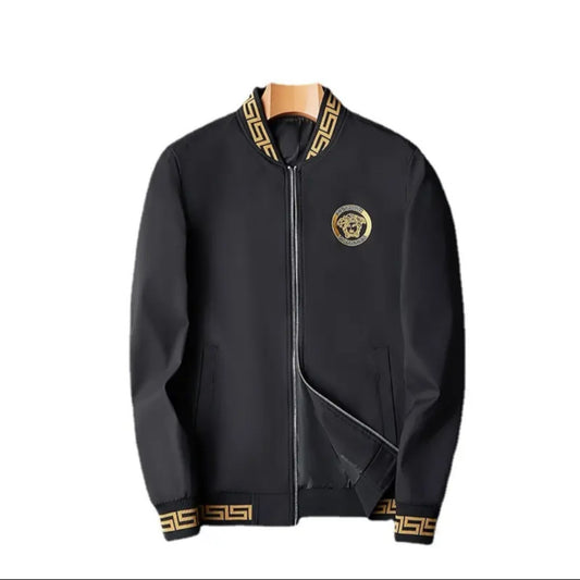 Greek key jacket