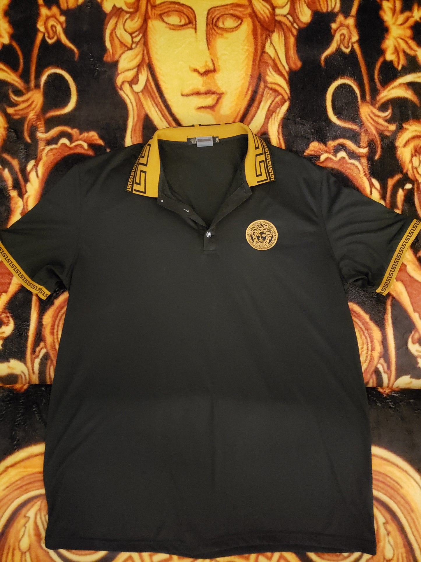 Goldleaf bourque MEDUSA mens polo 2X