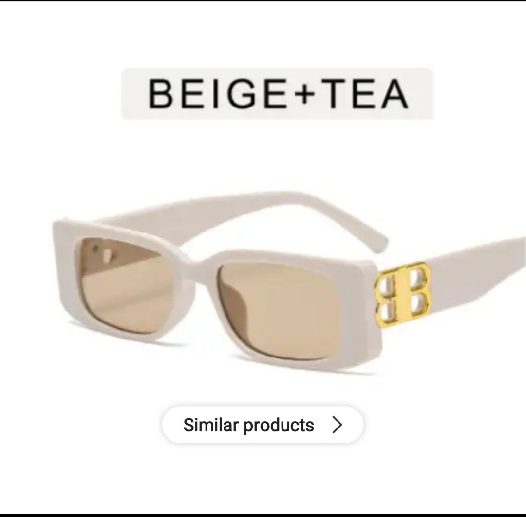 Luxury Sport Sunglasses ( Beige Tea)