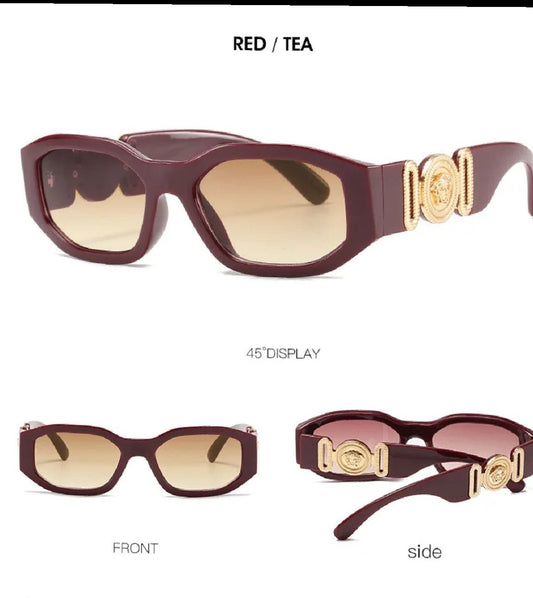 Men's Luxury Sunglasses (Red-Tea)